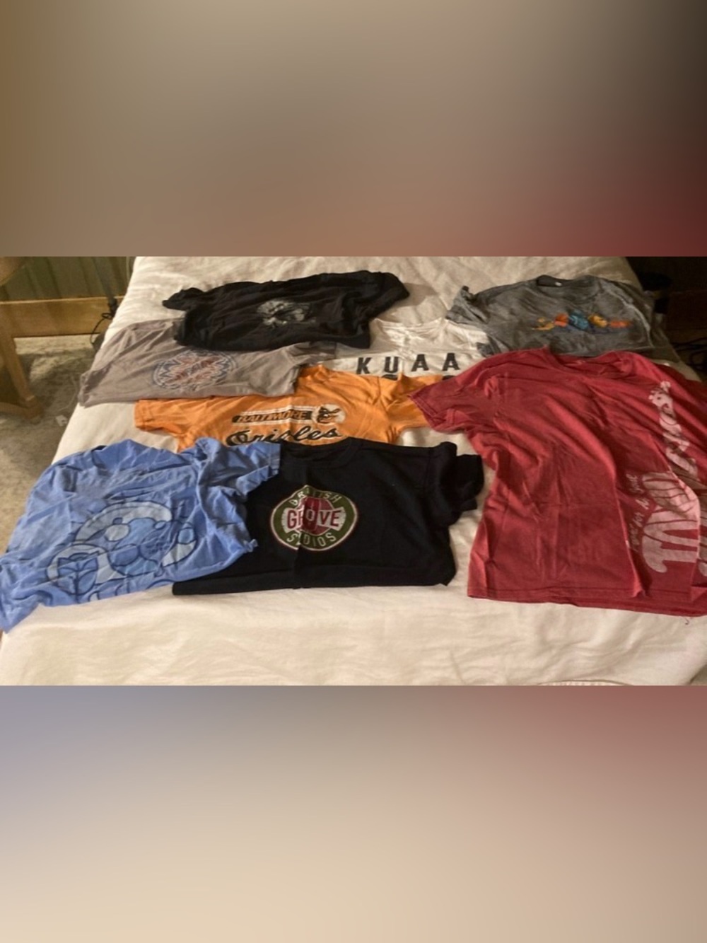 8 Assorted Unisex Band T-Shirts